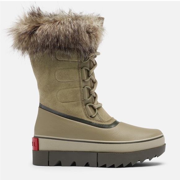 Sorel Shoes - NWT Sorel Women's Joan of Arctic Next Boot — Waterproof Sage Leather & Suede
